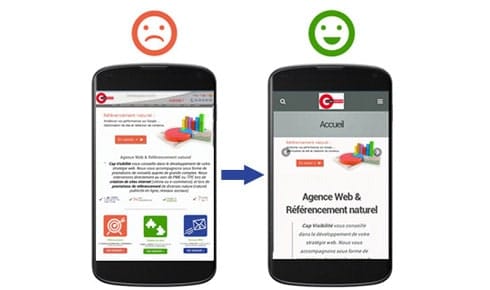 Mobile friendly critere SEO