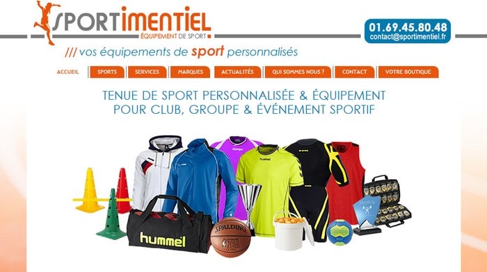 Sportimentiel equipement