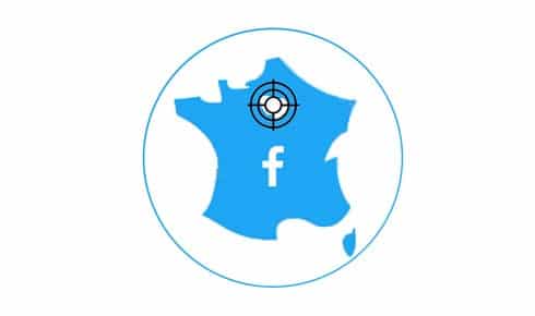 ciblage par region Facebook
