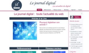 Journal Digital nouveau support Cap Visibilite