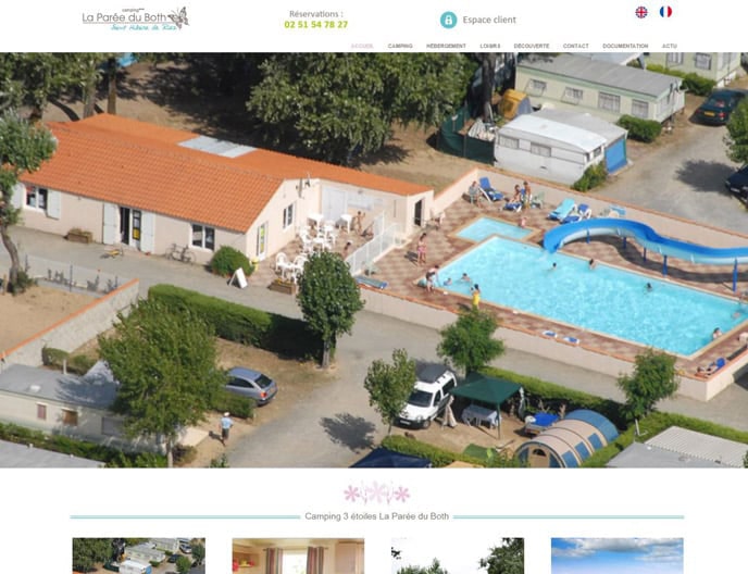 refonte site internet st hilaire de riez vendee