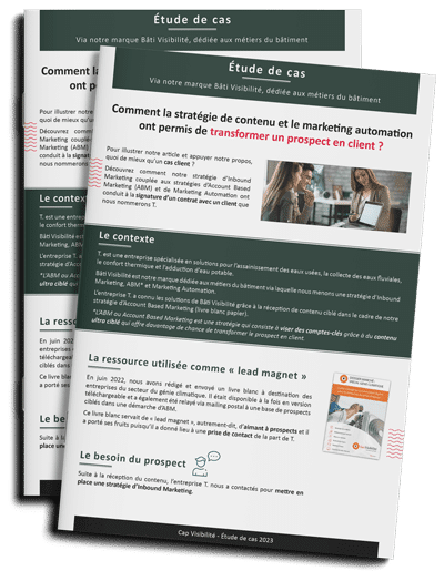 Visuel Marketing Automation, ABM et Inbound Marketing