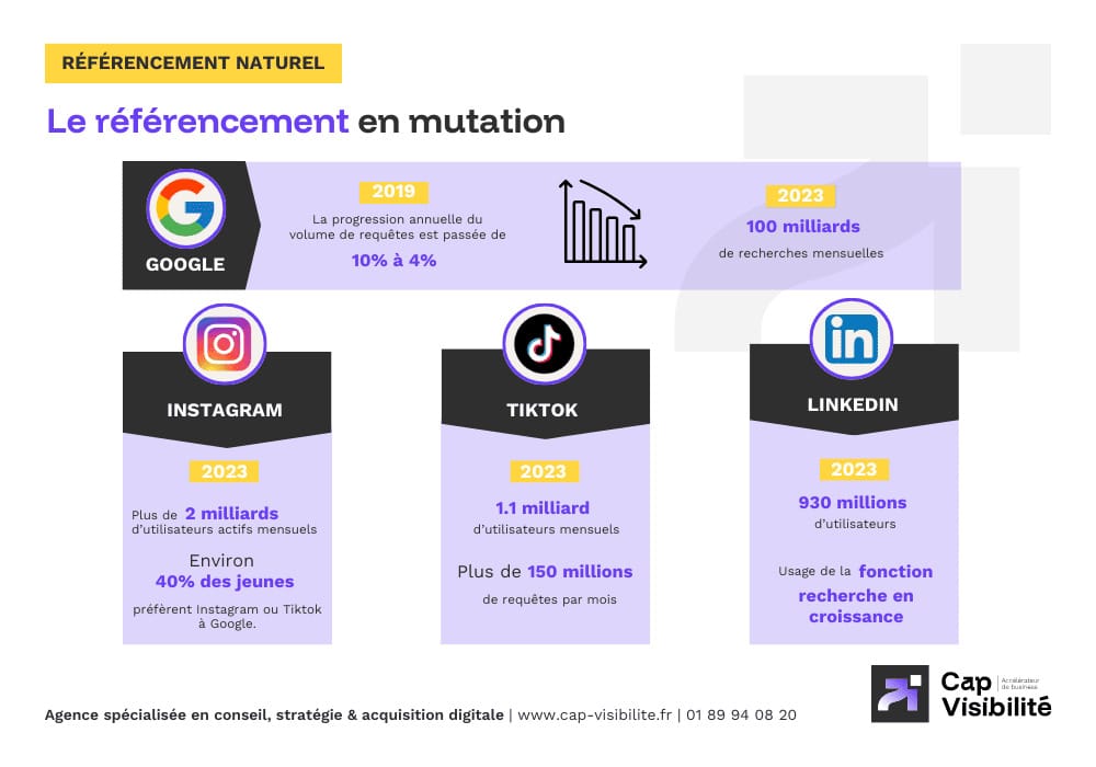 Infographie référencement