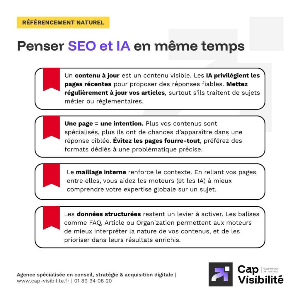 Penser SEO et IA en même temps